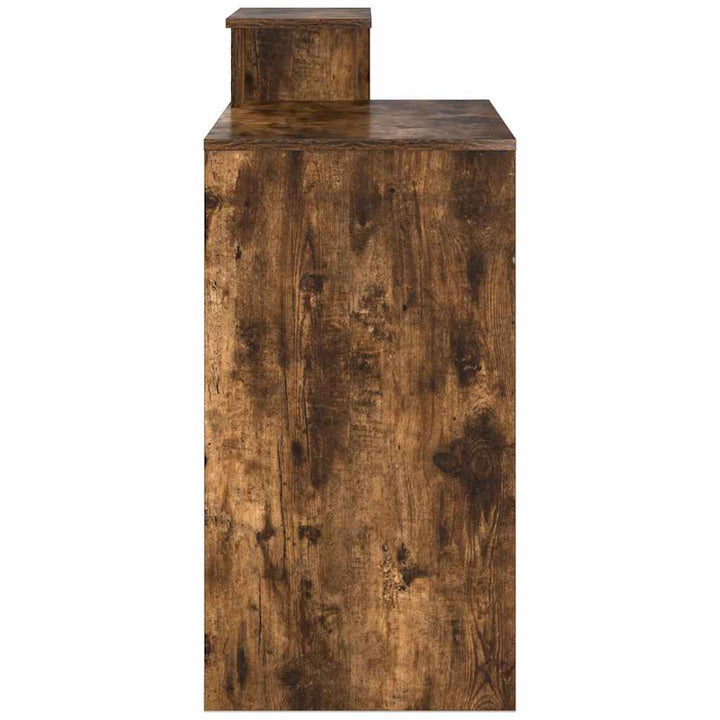 Bord med skuffe Røget eg 106 x 41 x 88,5 cm Konstrueret træ