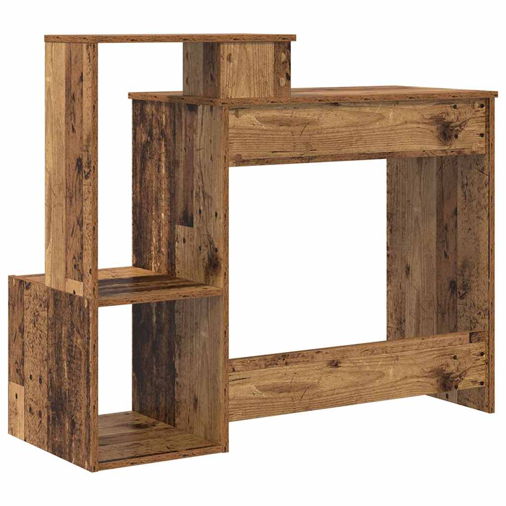 Bord med skuffe Gammelt træ 106 x 41 x 88,5 cm Konstrueret træ