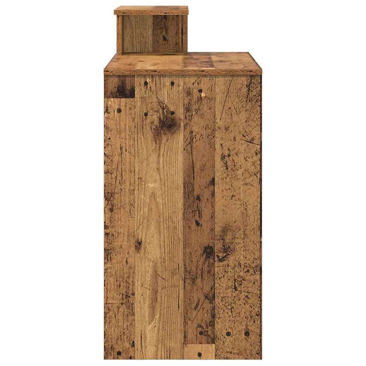 Bord med skuffe Gammelt træ 106 x 41 x 88,5 cm Konstrueret træ