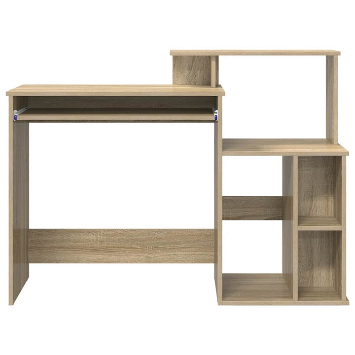 Bord med skuffe Sonoma eg 120,5 x 44 x 88,5 cm Konstrueret træ
