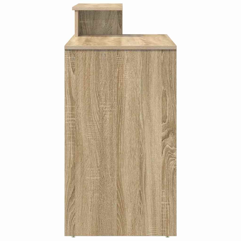 Bord med skuffe Sonoma eg 120,5 x 44 x 88,5 cm Konstrueret træ