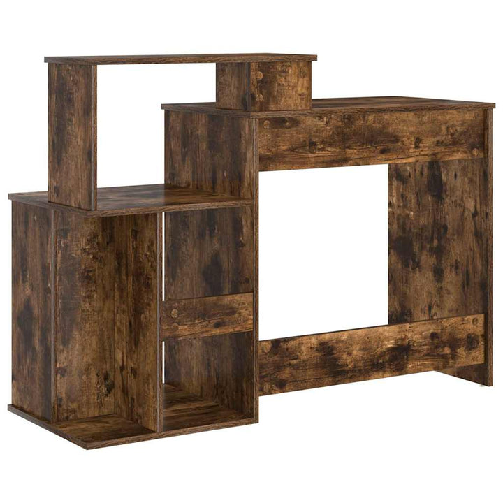 Bord med skuffe Røget eg 120,5 x 44 x 88,5 cm Konstrueret træ