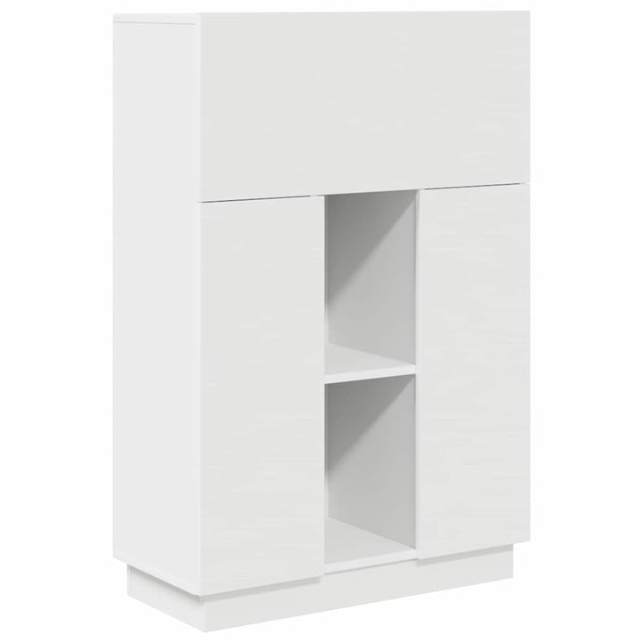 Bord Hvid 71,5 x 31,5 x 106,5 cm Konstrueret træ