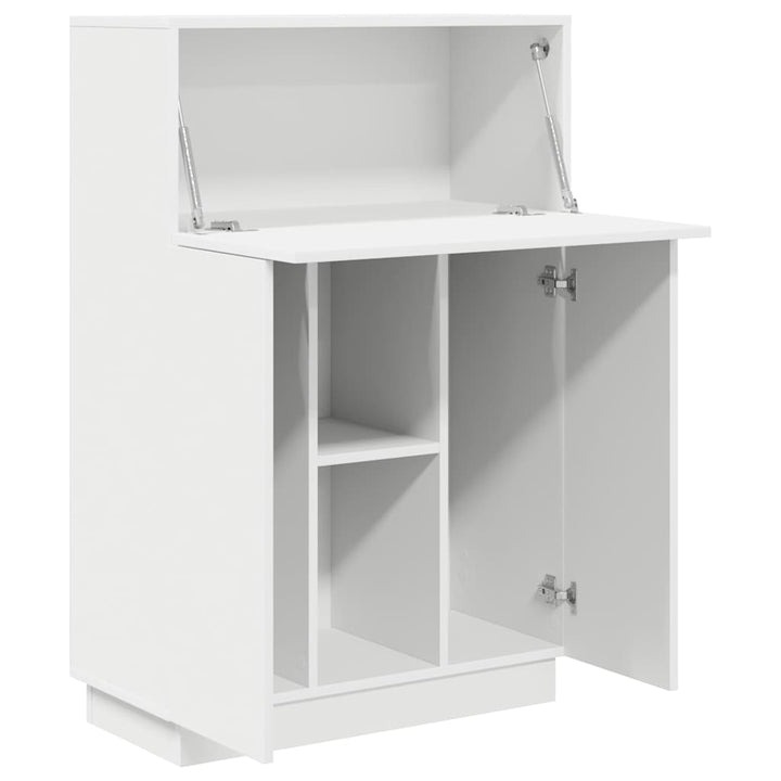 Bord Hvid 71,5 x 31,5 x 106,5 cm Konstrueret træ