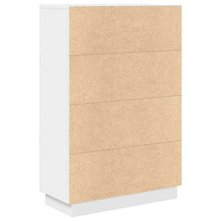 Bord Hvid 71,5 x 31,5 x 106,5 cm Konstrueret træ