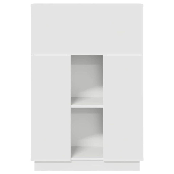 Bord Hvid 71,5 x 31,5 x 106,5 cm Konstrueret træ