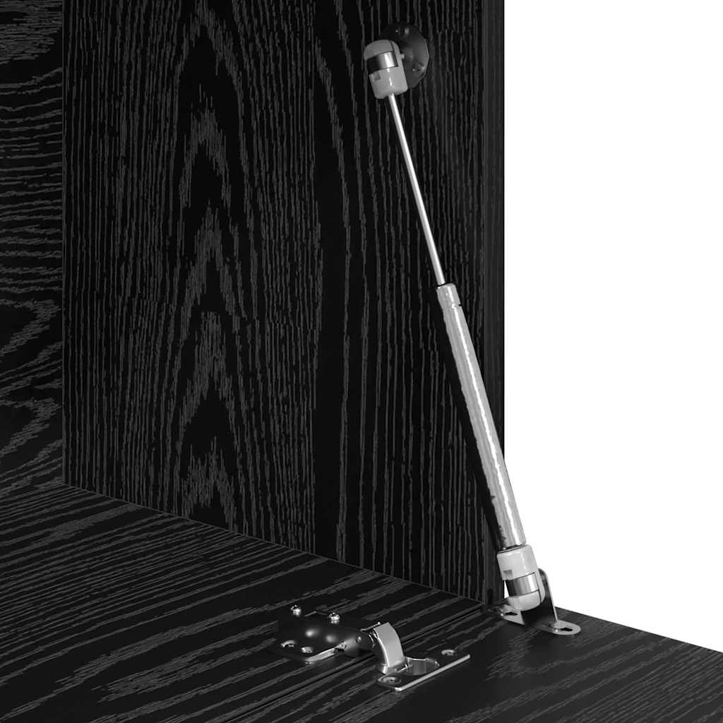 Bord Sort eg 71,5 x 31,5 x 106,5 cm Konstrueret træ