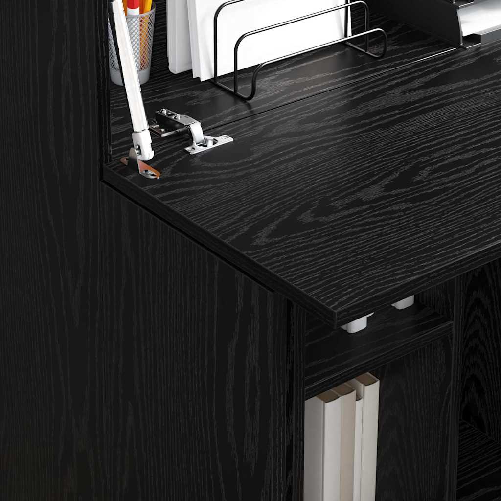 Bord Sort eg 71,5 x 31,5 x 106,5 cm Konstrueret træ