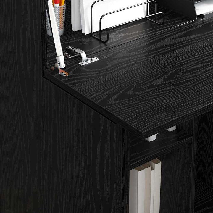 Bord Sort eg 71,5 x 31,5 x 106,5 cm Konstrueret træ