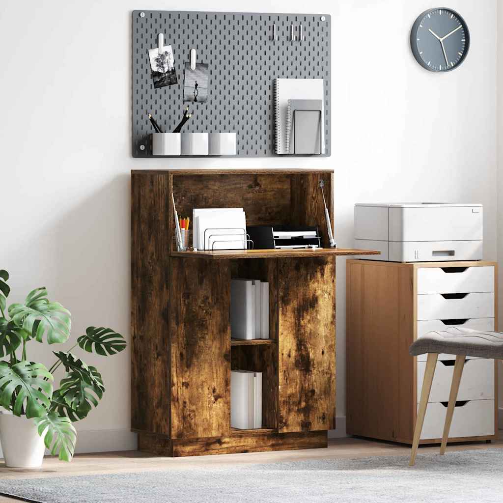 Bord Røget eg 71,5 x 31,5 x 106,5 cm Konstrueret træ