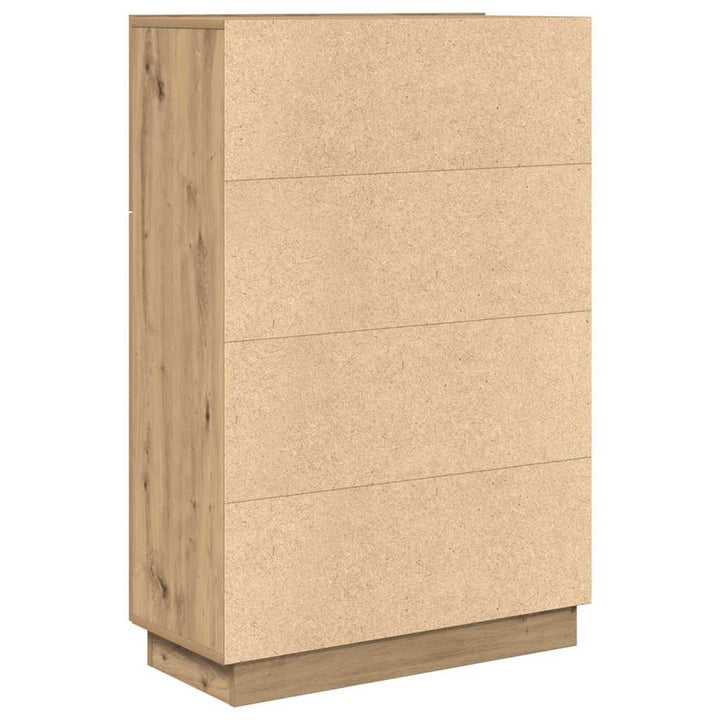 Bord Artisan Egetræ 71,5 x 31,5 x 106,5 cm Konstrueret træ