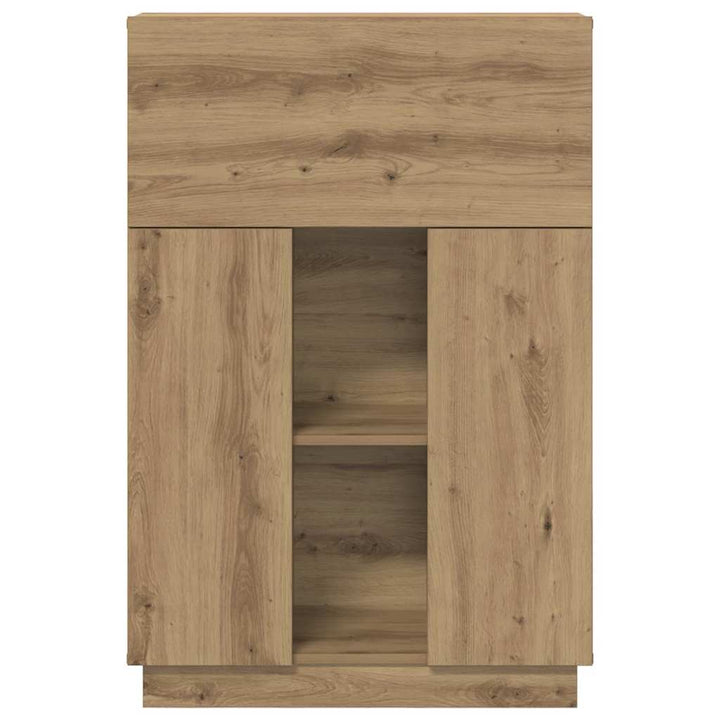 Bord Artisan Egetræ Konstrueret træ 71,5 x 31,5 x 106,5 cm