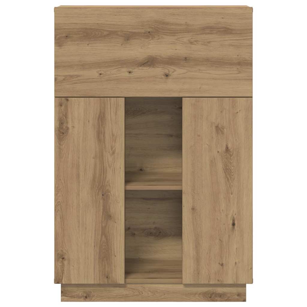 Bord Artisan Egetræ 71,5 x 31,5 x 106,5 cm Konstrueret træ