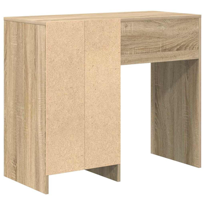 Bord med skuffe Sonoma eg 90 x 37.5 x 75 cm Konstrueret træ