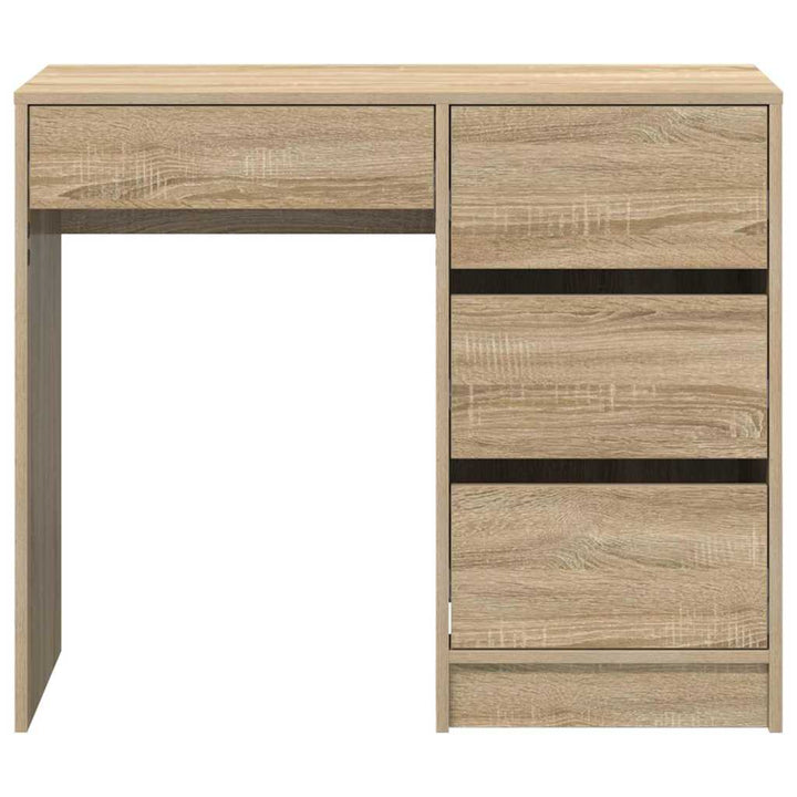 Bord med skuffe Sonoma eg 90 x 37.5 x 75 cm Konstrueret træ