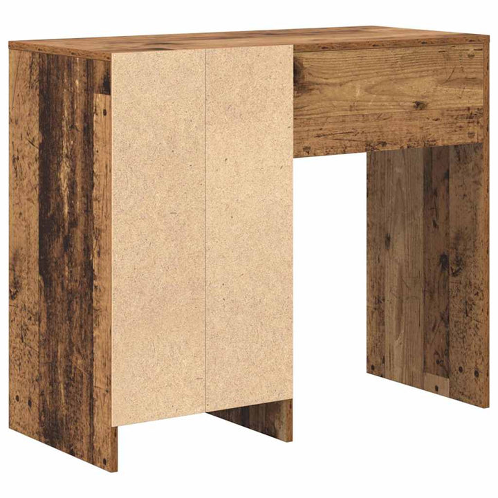Bord med skuffe Gammelt træ 90 x 37.5 x 75 cm Konstrueret træ