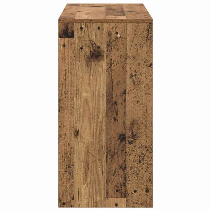 Bord med skuffe Gammelt træ 90 x 37.5 x 75 cm Konstrueret træ