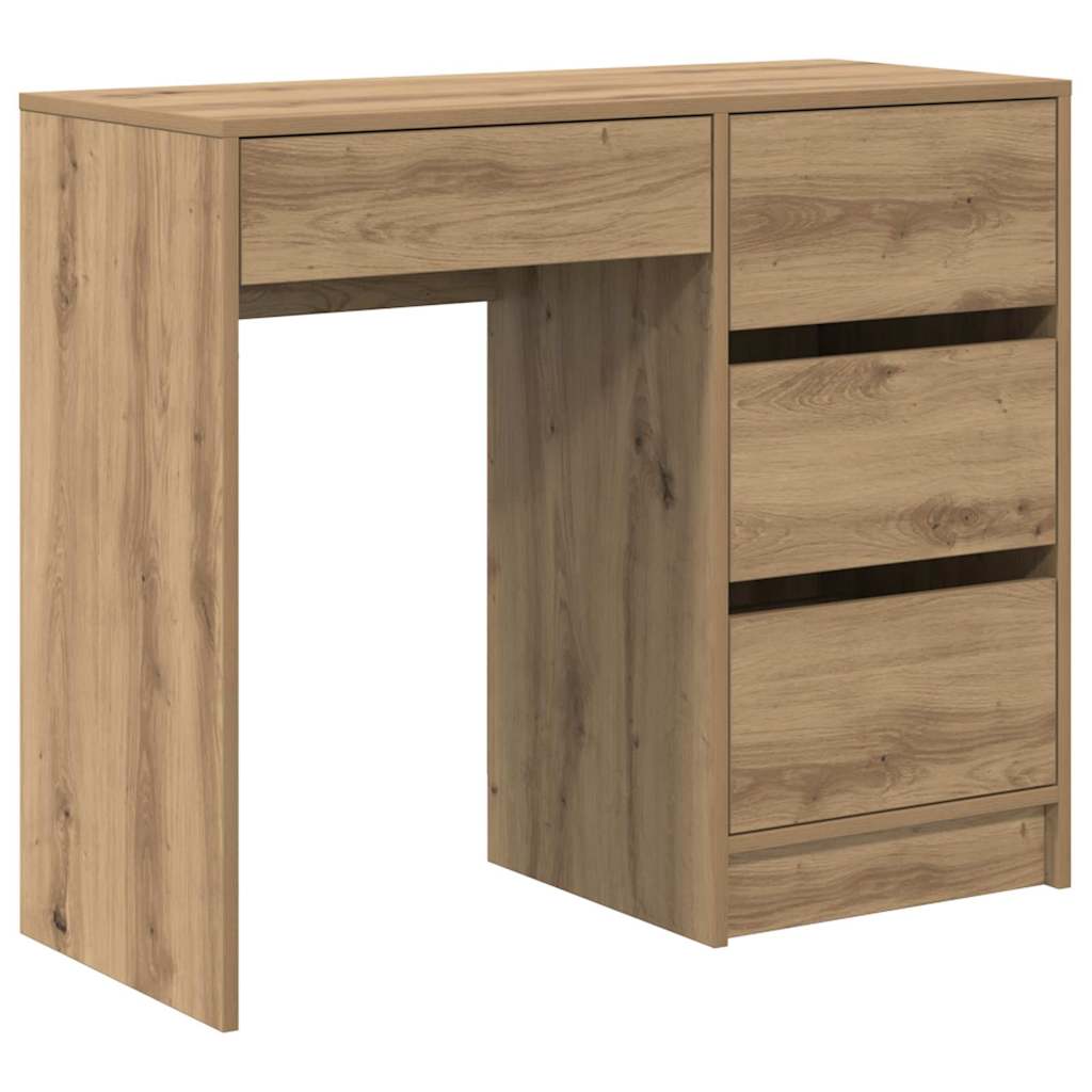 Bord Artisan Egetræ 90 x 37.5 x 75 cm Konstrueret træ
