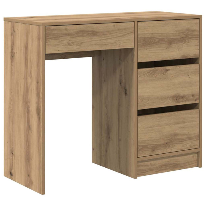 Bord Artisan Egetræ 90 x 37.5 x 75 cm Konstrueret træ