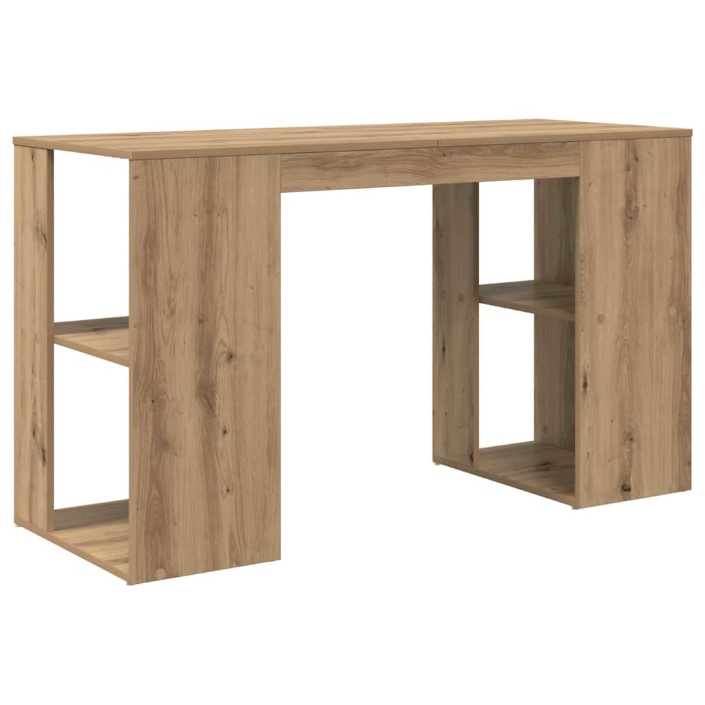 Bord Artisan Egetræ 130 x 50,5 x 75 cm Konstrueret træ
