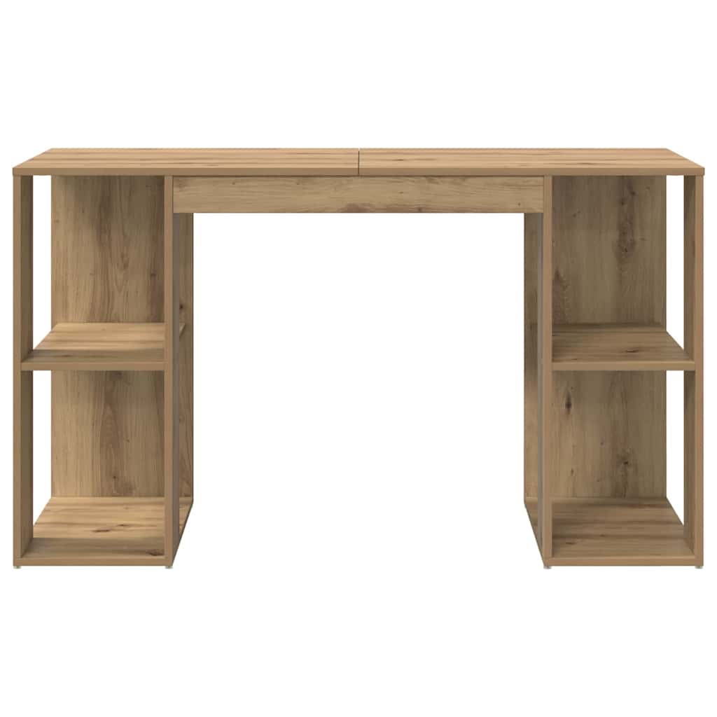 Bord Artisan Egetræ 130 x 50,5 x 75 cm Konstrueret træ
