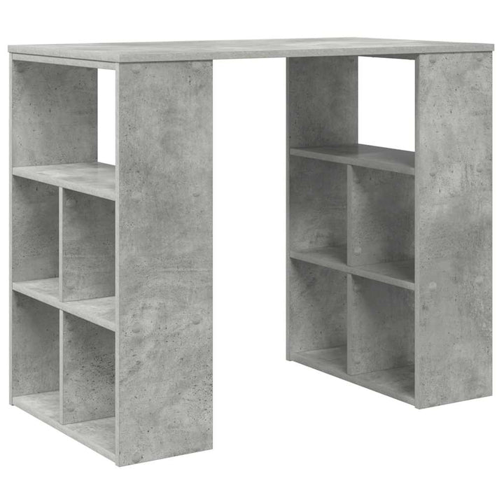 Bord Beton Grå Konstrueret træ 90 x 50 x 75 cm