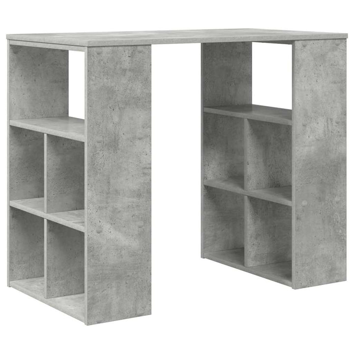 Bord Beton Grå Konstrueret træ 90 x 50 x 75 cm
