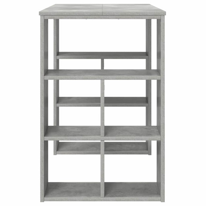 Bord Beton Grå Konstrueret træ 90 x 50 x 75 cm