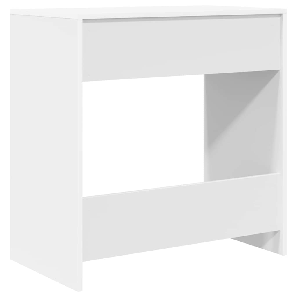 Bord Hvid Konstrueret træ 77,5 x 43 x 79 cm