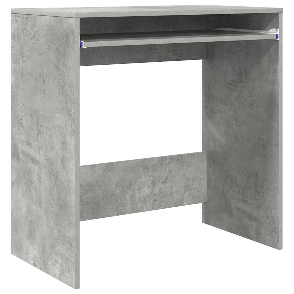 Bord med skuffe Beton Grå 77,5 x 43 x 79 cm Konstrueret træ