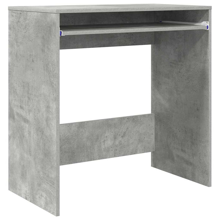 Bord med skuffe Beton Grå 77,5 x 43 x 79 cm Konstrueret træ