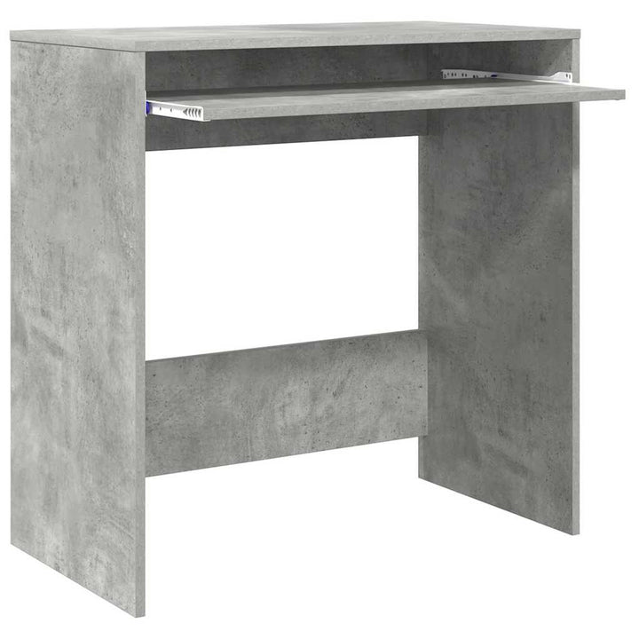Bord med skuffe Beton Grå 77,5 x 43 x 79 cm Konstrueret træ