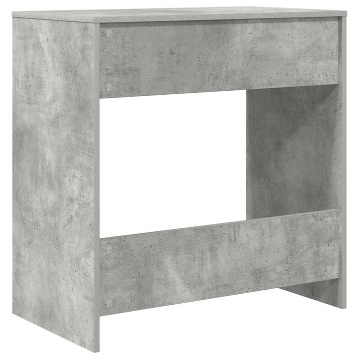 Bord med skuffe Beton Grå 77,5 x 43 x 79 cm Konstrueret træ