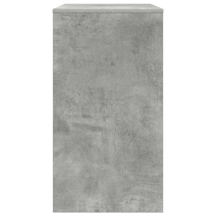 Bord med skuffe Beton Grå 77,5 x 43 x 79 cm Konstrueret træ