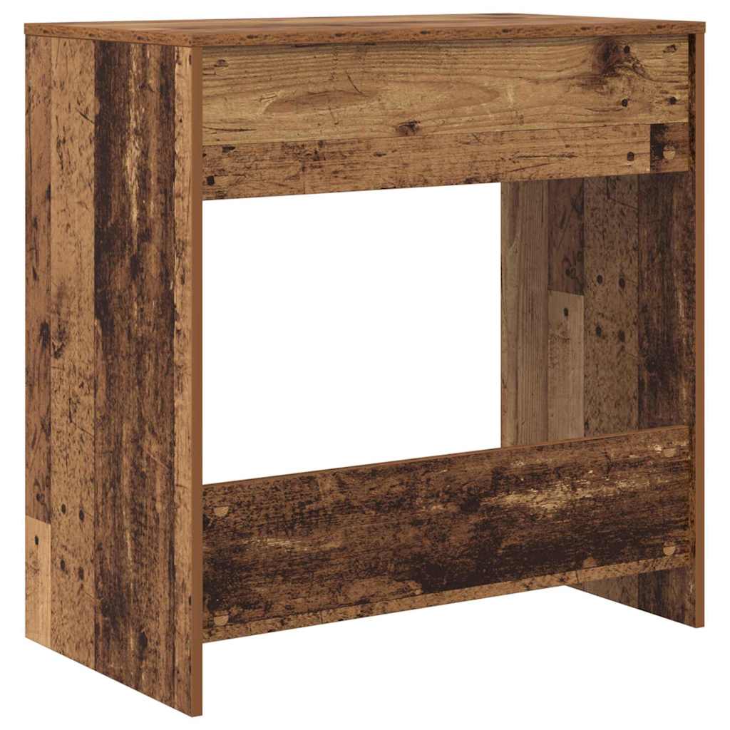 Bord med skuffe Gammelt træ 77,5 x 43 x 79 cm Konstrueret træ
