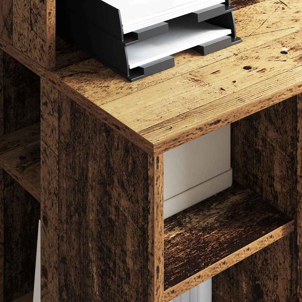 Bord med hylde Gammelt træ 90 x 48 x 101,5 cm Konstrueret træ