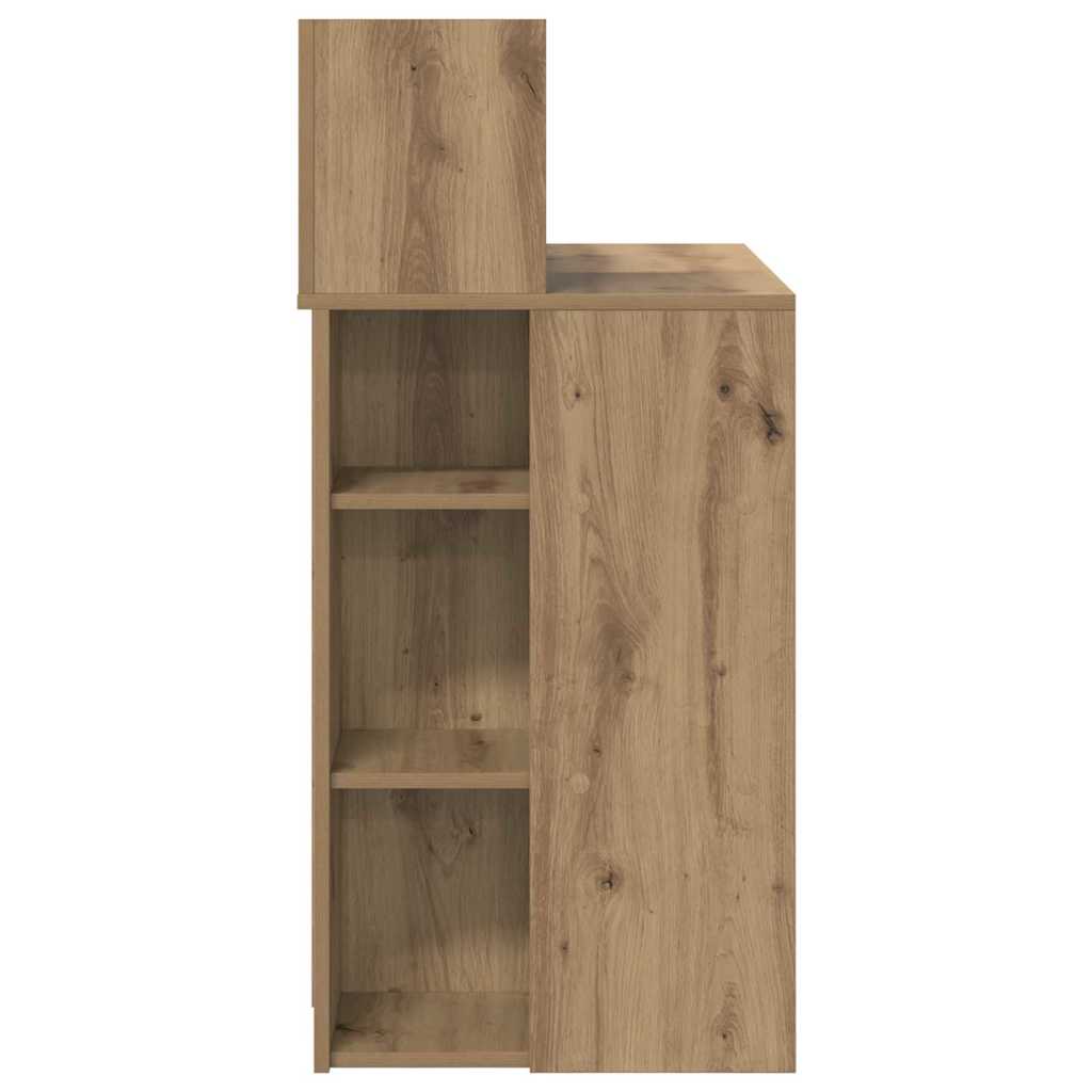 Bord Artisan Egetræ Konstrueret træ 90 x 48 x 101,5 cm