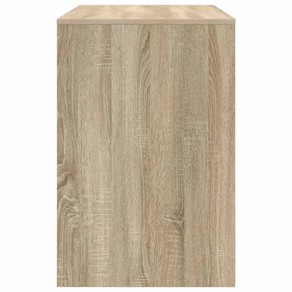 Bord med hylde Sonoma eg 102 x 50 x 75 cm Konstrueret træ