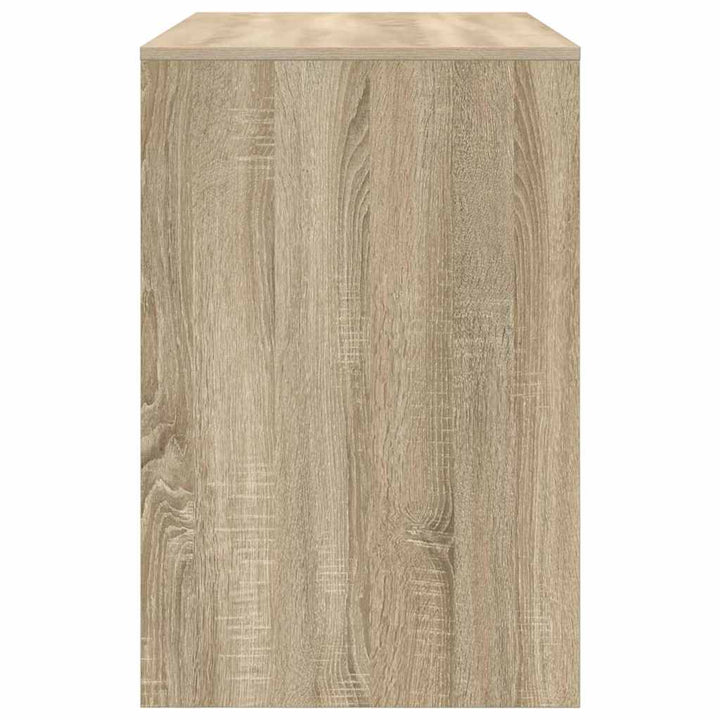 Bord med hylde Sonoma eg 102 x 50 x 75 cm Konstrueret træ
