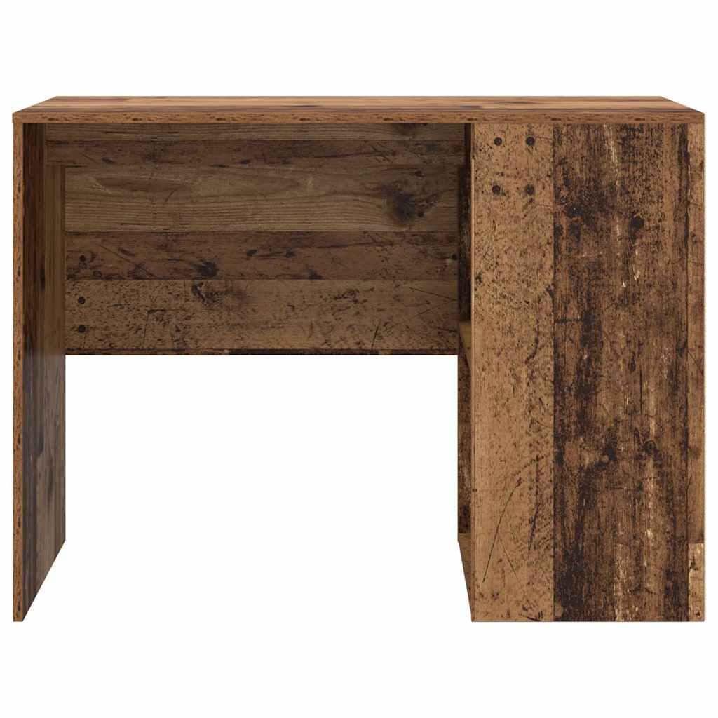 Bord med hylde Gammelt træ 102 x 50 x 75 cm Konstrueret træ