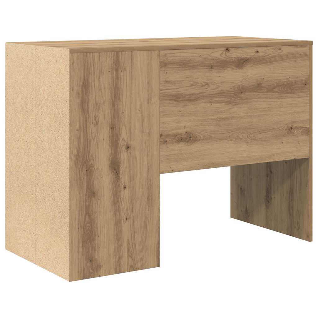 Bord med hylde Artisan Egetræ 102 x 50 x 75 cm Konstrueret træ