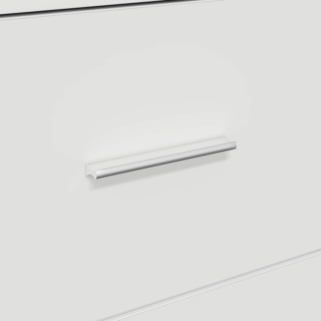 Sideboard med skuffe Hvid 38 x 34 x 75 cm