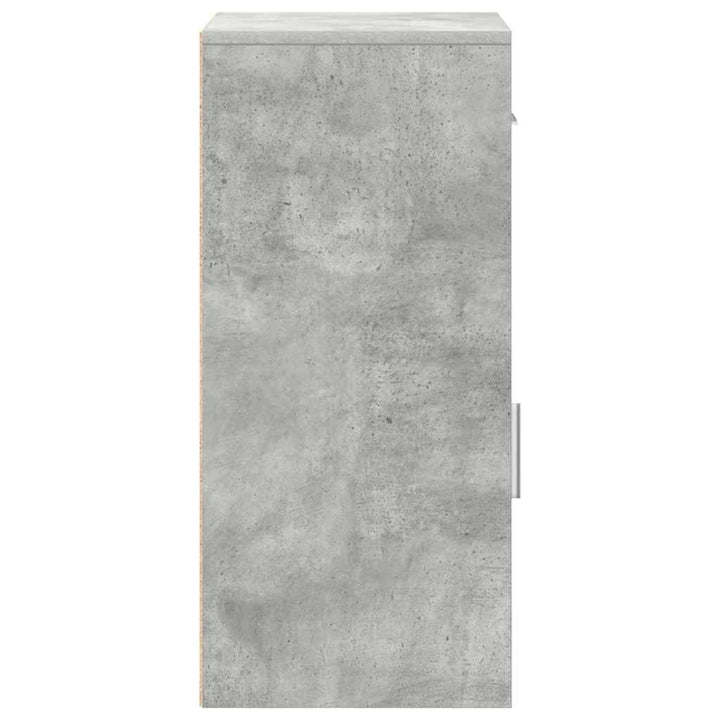 Sideboard med skuffe Beton Grå 38 x 34 x 75 cm