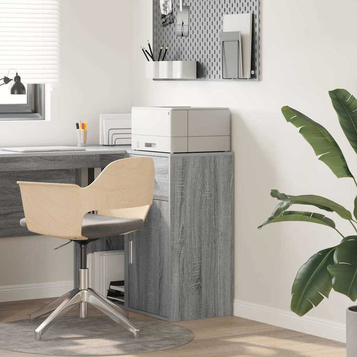 Sideboard med skuffe Grå Sonoma 38 x 34 x 75 cm