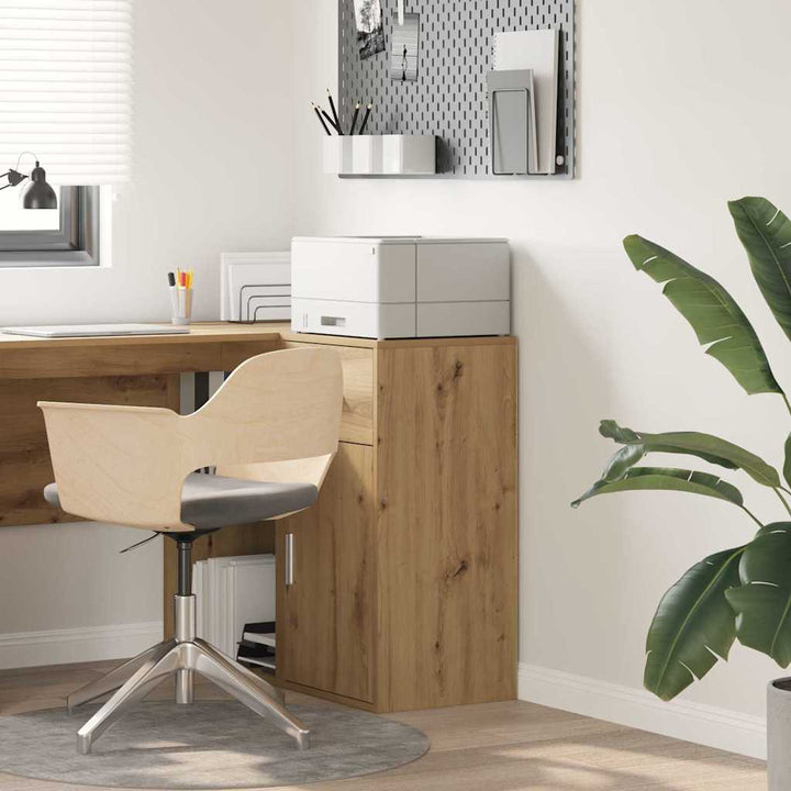 Sideboard med skuffe Artisan Egetræ 38 x 34 x 75 cm