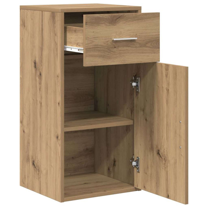 Sideboard med skuffe Artisan Egetræ 38 x 34 x 75 cm