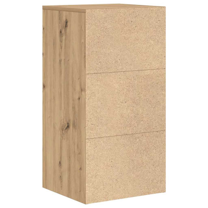 Sideboard med skuffe Artisan Egetræ 38 x 34 x 75 cm