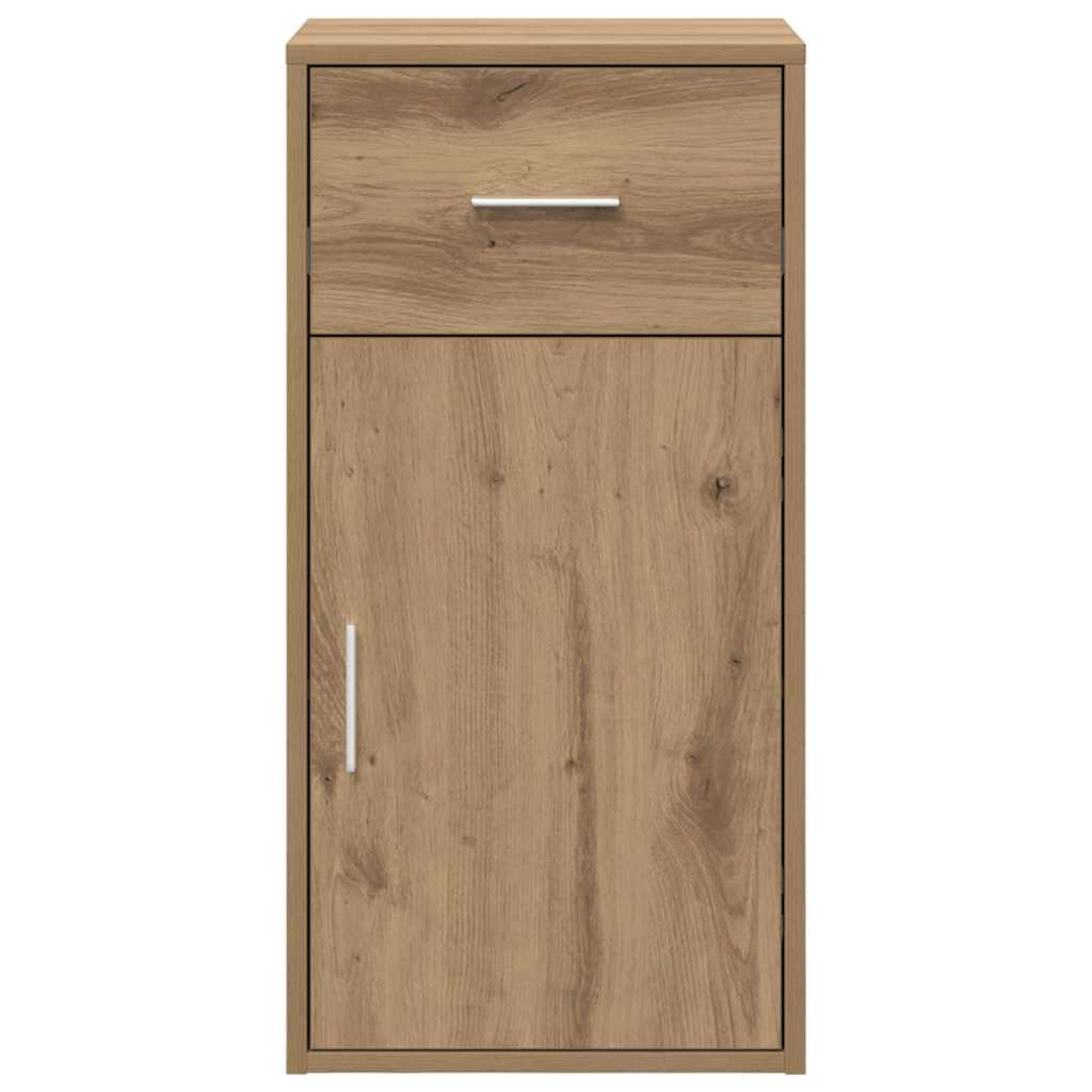 Sideboard med skuffe Artisan Egetræ 38 x 34 x 75 cm