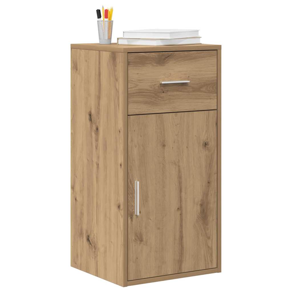 Sideboard med skuffe Artisan Egetræ 38 x 34 x 75 cm