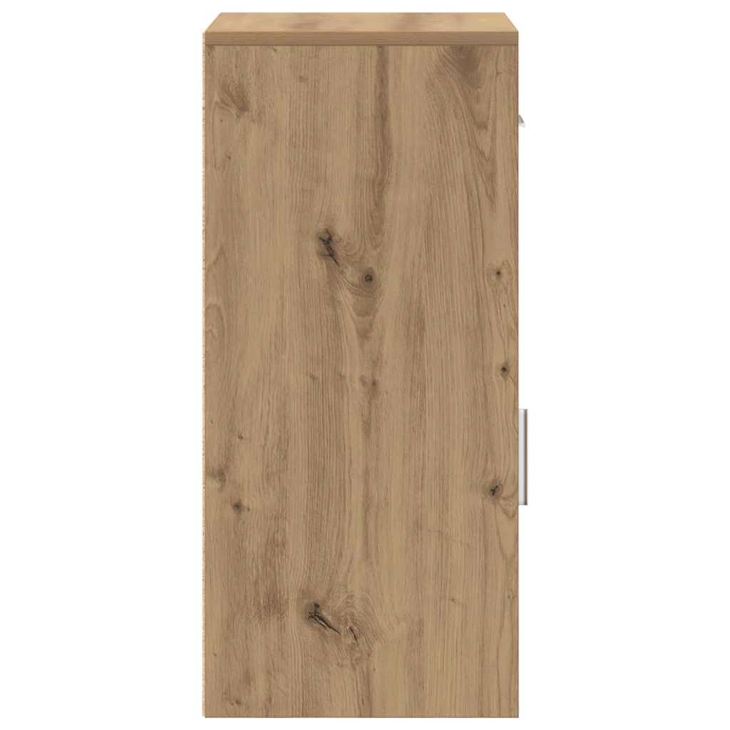 Sideboard med skuffe Artisan Egetræ 38 x 34 x 75 cm